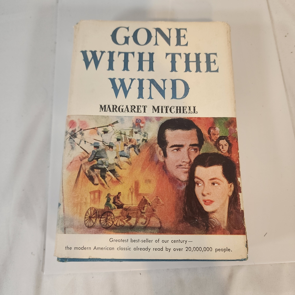 Gone With the Wind By Margaret Mitchell Book Club Edition Hardcover 1936 HC BCE